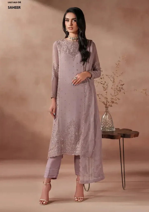 Zarif Chiffon Suit-Replica Suits-Replica Zone