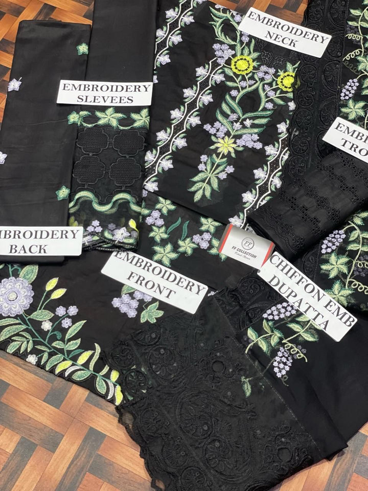 Zarqash Cotton Suit-Cotton Suits-Replica Zone
