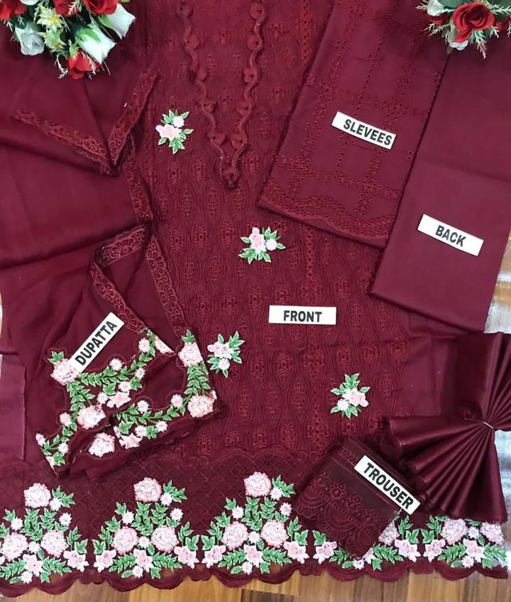 Zarqash Cotton Suit-Cotton Suits-Replica Zone