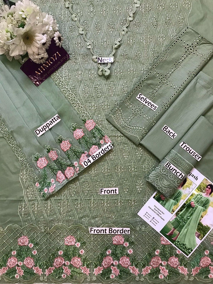 Zarqash Cotton Suit-Cotton Suits-Replica Zone