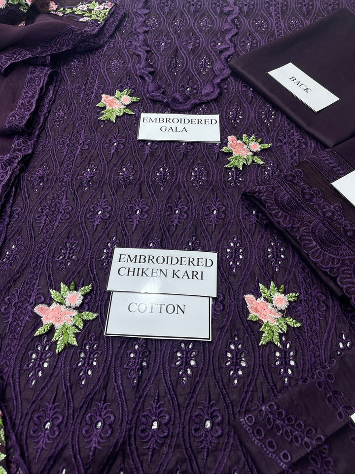 Zarqash Cotton Suit-Cotton Suits-Replica Zone