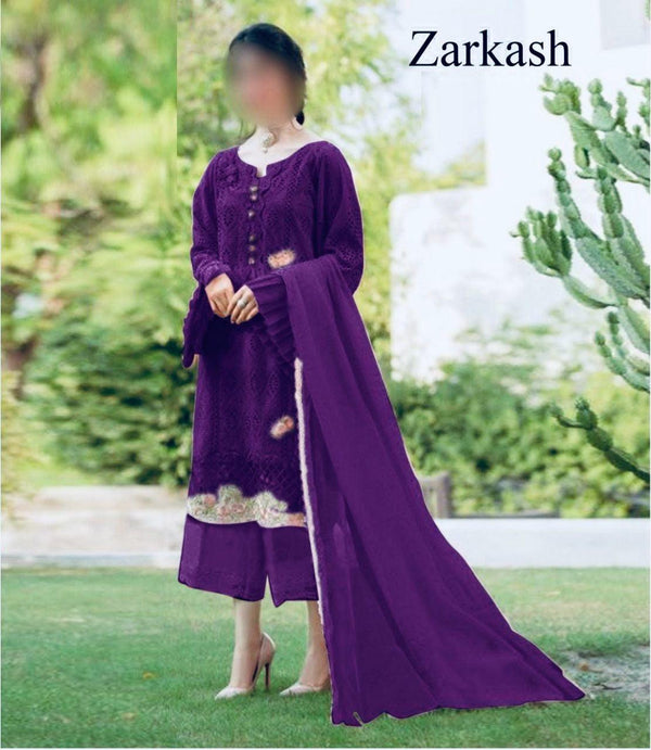 Zarqash Cotton Suit-Cotton Suits-Replica Zone
