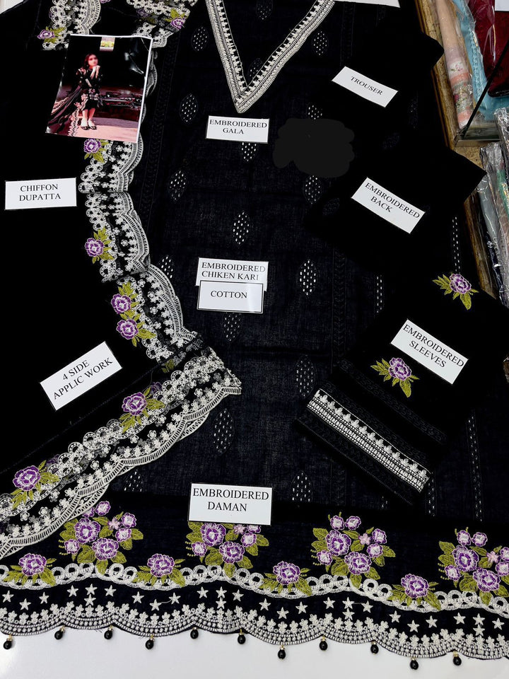 Zarqash Lawn Suit-Lawn Suits-Replica Zone