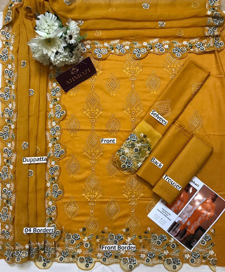 Zarqash Lawn Suit-Lawn Suits-Replica Zone
