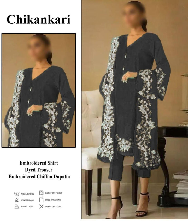 Zarqash Lawn Suit-Lawn Suits-Replica Zone