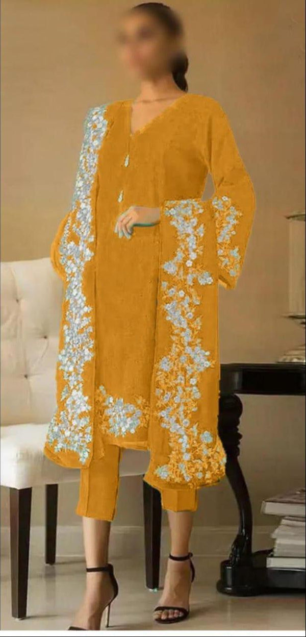 Zarqash Lawn Suit-Lawn Suits-Replica Zone