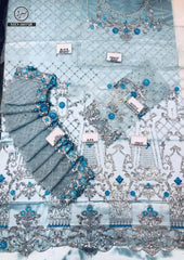 Maria B Net Bridal Suit-Bridal Suits-Replica Zone