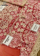 Mushq Net Frock-Bridal Suits-Replica Zone