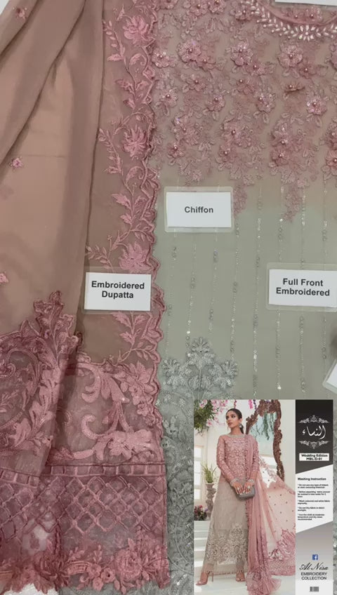 Maria B Chiffon Suit